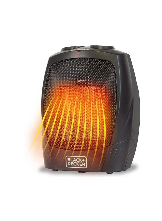 BLACK+DECKER BLACK+DECKER Portable Space Heater, Room Space Heater with Carry Handle for Easy Transport  - Image 1