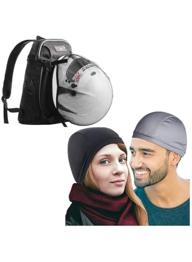 Arabest Helmet Backpack & Skull Caps Bundle  - Image 1