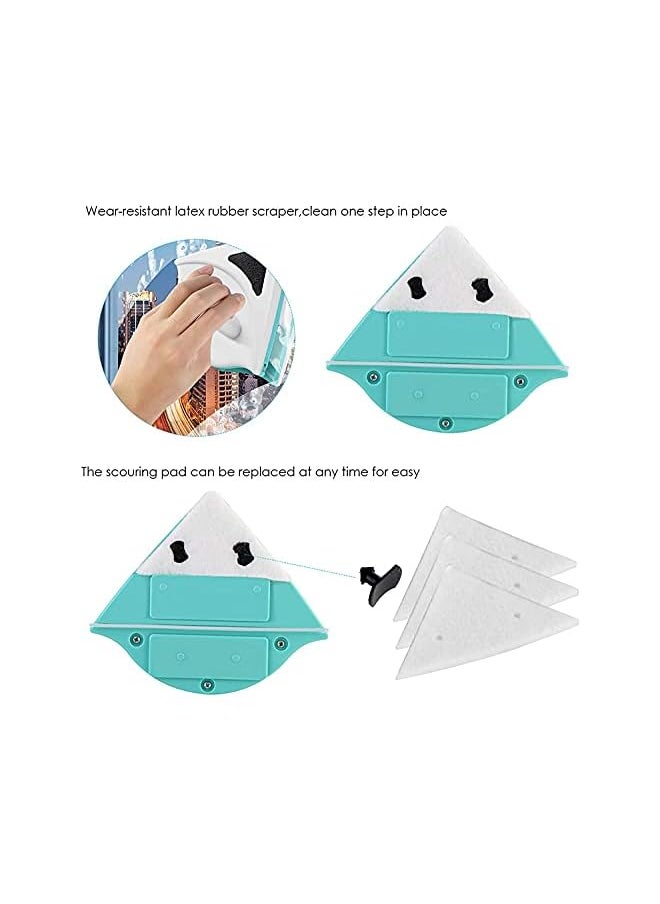 PROMASS - Window brush,HUACHEST Window Cleaning Tools Glasses Cleaner Cleaning Brush for High Windows 5-12mm thickness - Image 1