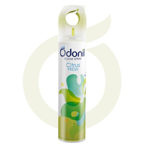 Odonil Room Air Freshner Spray, Citrus Fresh - 220 ml - Image 1