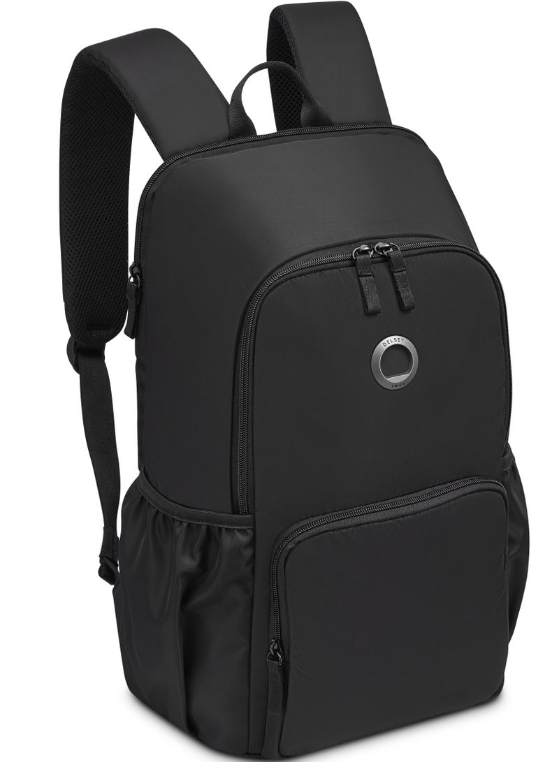 DELSEY PARIS SUNNY 2 Backpack Black, Laptop Backpack for Work, Travel & Everyday Use, Spacious Main Compartment, Multiple Organizer Pockets & Adjustable Shoulder Straps - Image 2