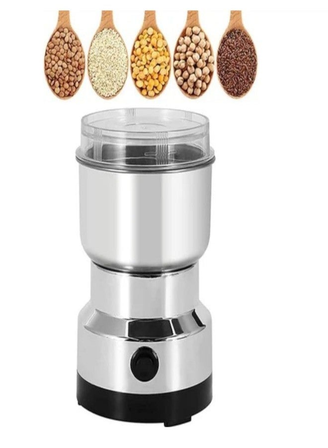 ABUDIT Stainless Steel Grinder,Spice Coffee Grinder, Dry Masala Grinder, Masala Mixer Grinder Mini, Mini Masala Grinder, Mini Mixer Grinder, Spice Grinder Mini - Image 2