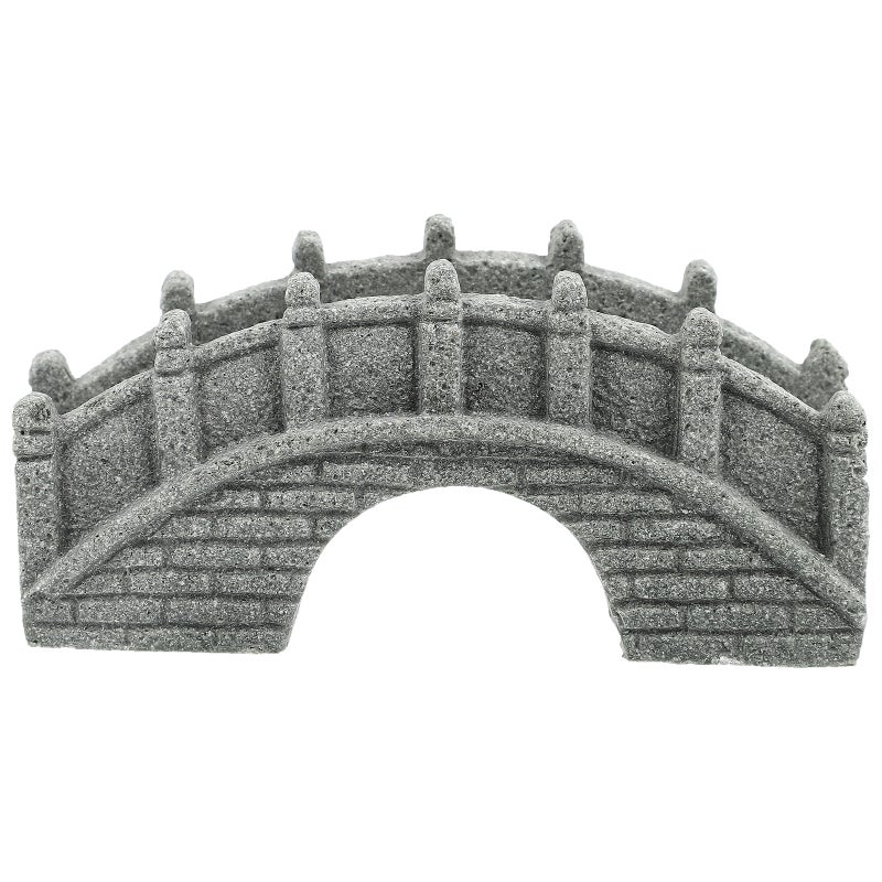 2 pcs Simulated Stone Bridge Toy Lifelike Stone Model Bonsai Sandstone Craft - Image 1