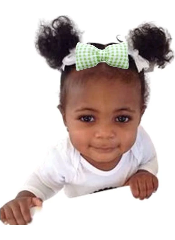 Jusso Bow Headband 2 Pack Yellow-Green