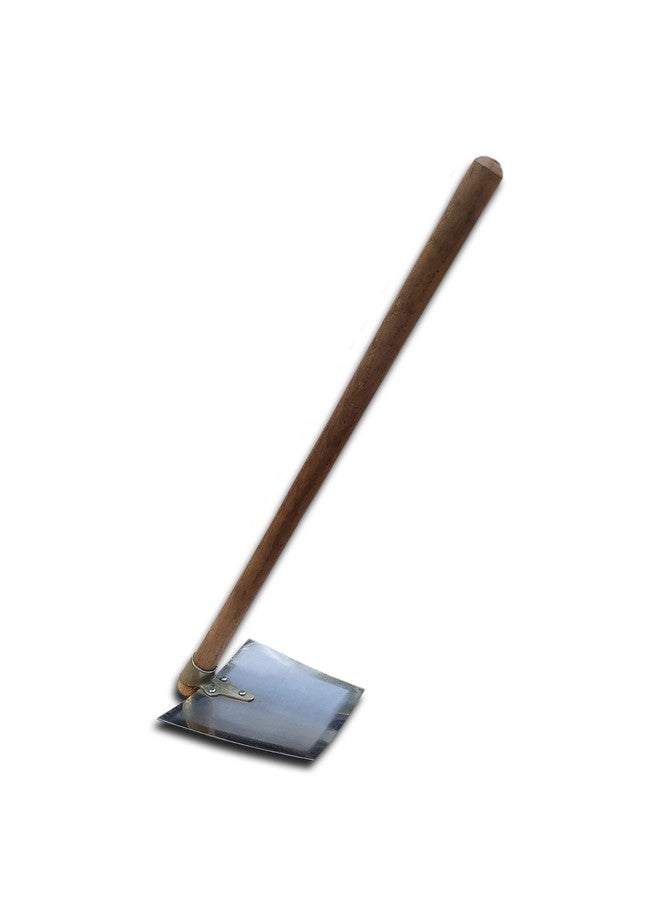 TAD SOLID TAD SOLID® 202 Grade Stainless Steel Spade - Heavy-Duty Kassi Fawda Shovel Hoe for Gardening, Digging, and Agricultural Use - Durable, Ergonomic Design for All Your Heavy-Duty Gardening Needs - Image 2