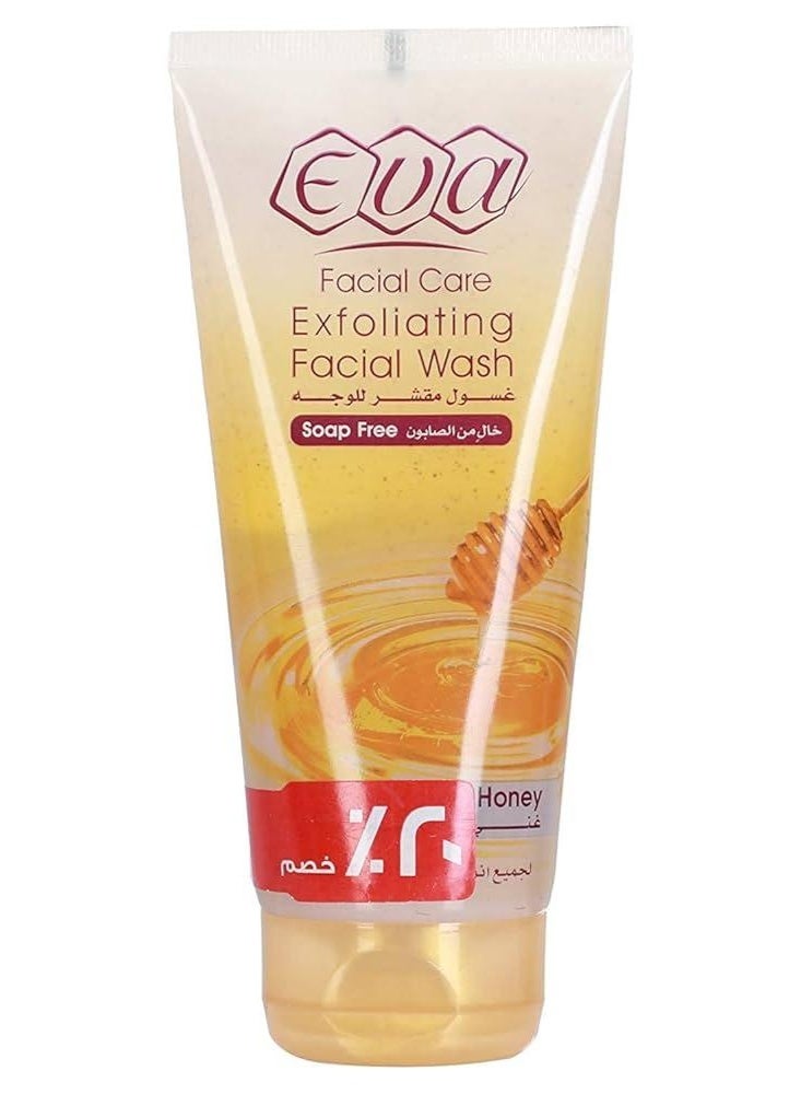 إيفا غسول مقشر للوجه بالعسل 150 ملي عرض 20 %