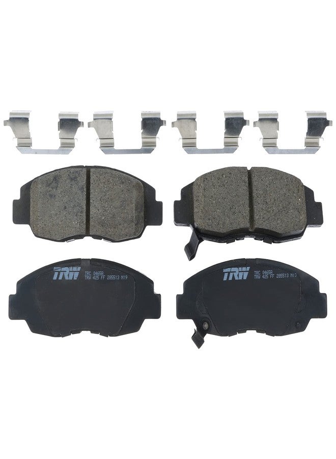 TRW Pro TRC0465A Disc Brake Pad Set For Honda Civic 1996-2011, Front, And Other Applications - Image 1