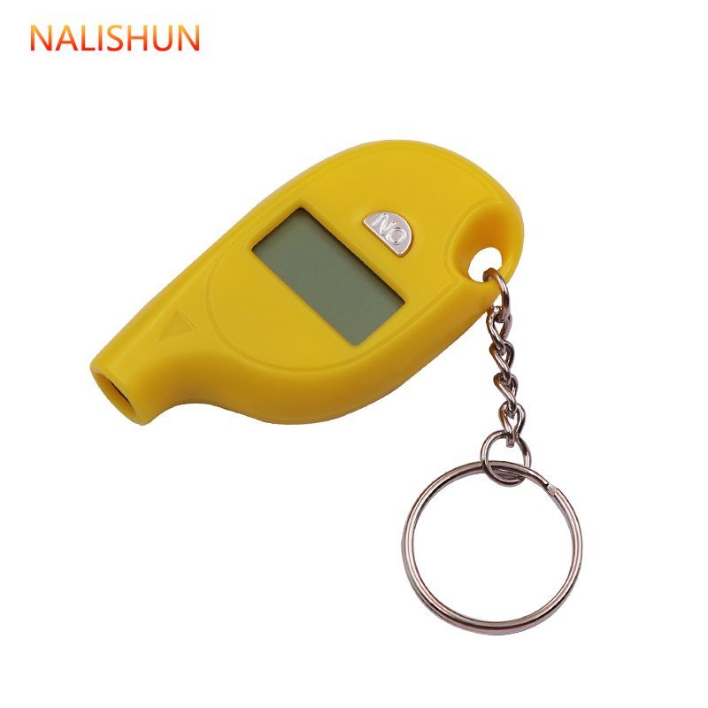 Keychain Tire Pressure Gauge with Digital Display for Car Tires