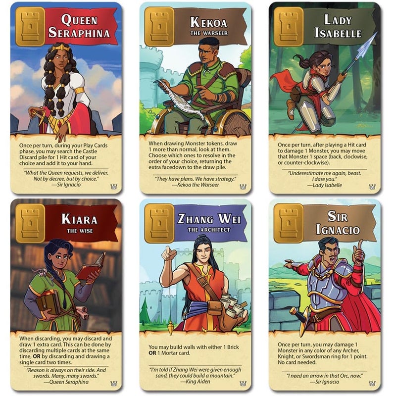 Fireside Games Castle Panic: Crowns and Quests | Expansion | Board Game for Adults and Family | Cooperative | Ages 8+ | for 1 to 6 Players | Average Playtime 45 Minutes | Made by Fireside Games - Image 4