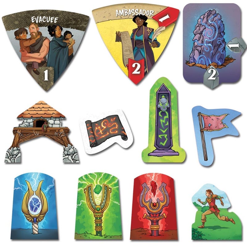 Fireside Games Castle Panic: Crowns and Quests | Expansion | Board Game for Adults and Family | Cooperative | Ages 8+ | for 1 to 6 Players | Average Playtime 45 Minutes | Made by Fireside Games - Image 2