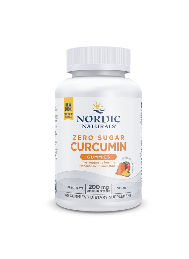 Nordic Naturals Zero Sugar Curcumin Gummies, Mango - 60 Gummies - 200 mg Optimized Curcumin Extract - Great Taste - Antioxidant Support, Healthy Metabolic Balance - Non-GMO, Vegan - 30 Servings - pzsku/Z2E34F0EC65624D266DF0Z/45/_/1739864144/de2792f2-9c69-442a-84d5-115882f69ae8