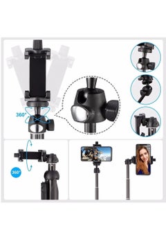 Y&D SYOSI Tripod Monopod Selfie Stick, 40 In Portable Stick Phone Compatible with Wireless Remote Shutter Control for iPhone 14 13 12 11 Pro max X 8 Plus Samsung Galaxy S23 S22 S21 S20 S10  - Image 4