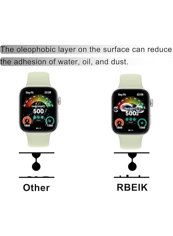 3PACK For Huawei Watch Fit 3 Screen Protector, 3D Curved Full Coverage Anti-scratch Bubble Free PMMA Flexible Protective Film Not Glass - Image 4