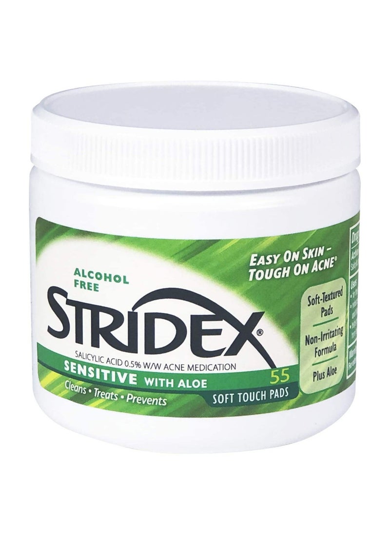 Stridex Medicated Pads For Sensitive Skin, 55 Count - pzsku/Z2E3521F5B52E7A4D4F8EZ/45/_/1660458523/d9291721-a34b-4d0f-b888-ae0e395975cd