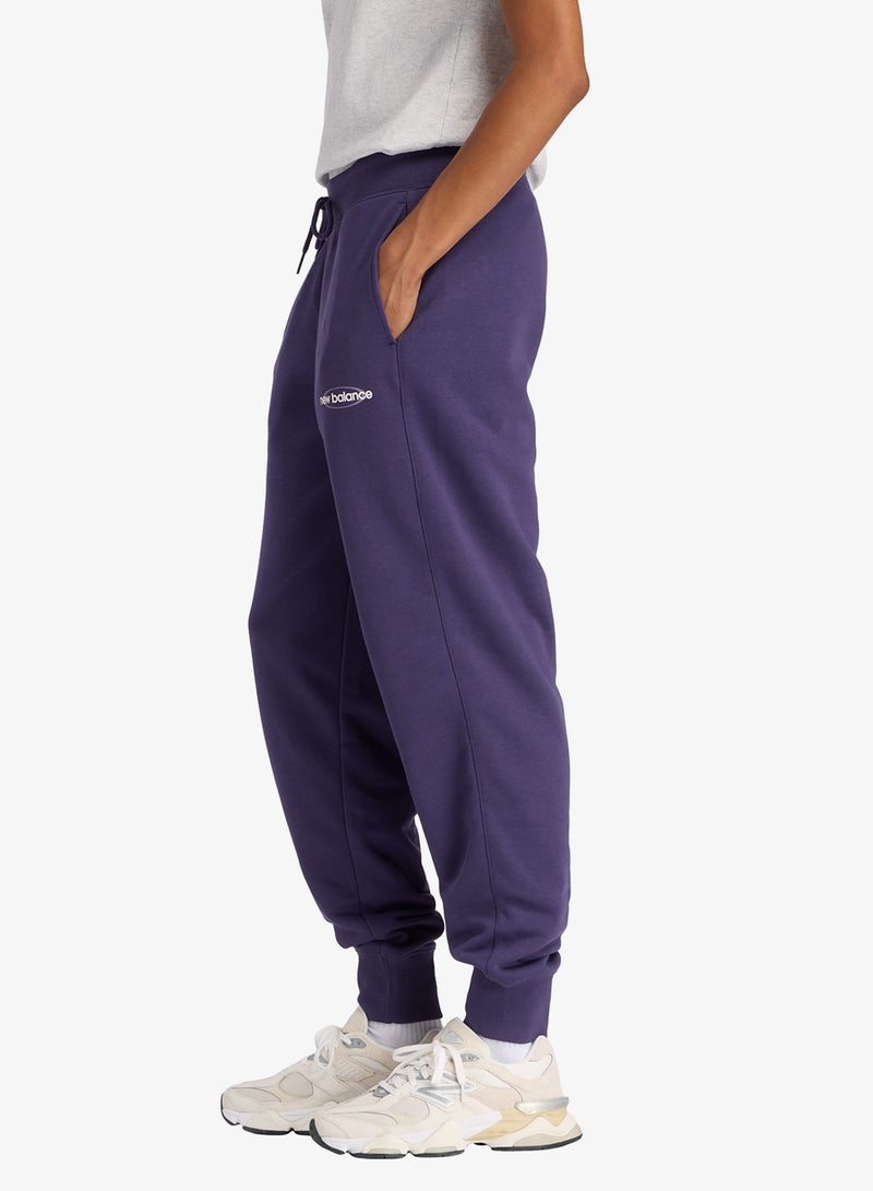 New Balance French Terry Graphic Joggers - Image 3