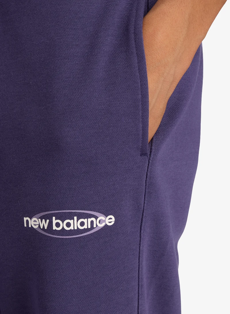 New Balance  French Terry Graphic Joggers for Women | Best Price UAE