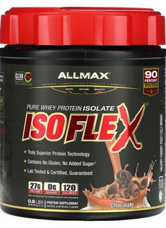 Allmax ISOFLEX® Pure Whey Protein Isolate Chocolate 0.9 lbs (425 g) 