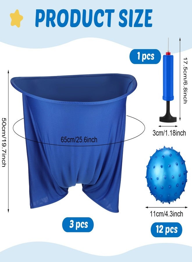 Vinsot 15 Pcs Gender Reveal Games Bridal Shower Games Included 3 Blue Large Diaper with 12 Inflatable Balls Funniest Shower Games Ever, How Many Balls Can You Catch in a Diaper for Gender Reveal Party - Image 2