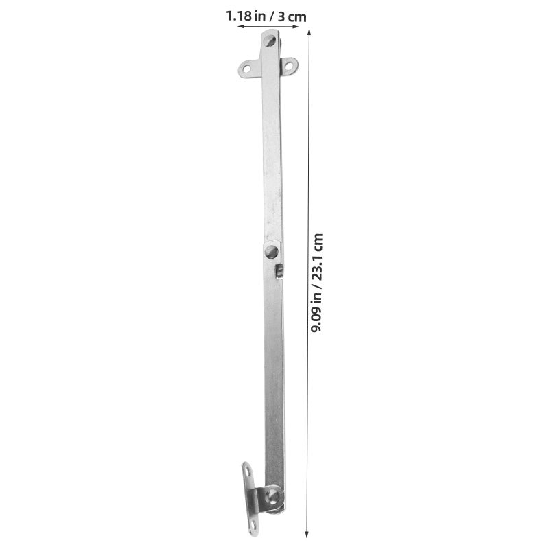 4Pcs Adjustable Metal Folding Lid Support Hinges For Kitchen Cabinet Door Bracket - Image 3