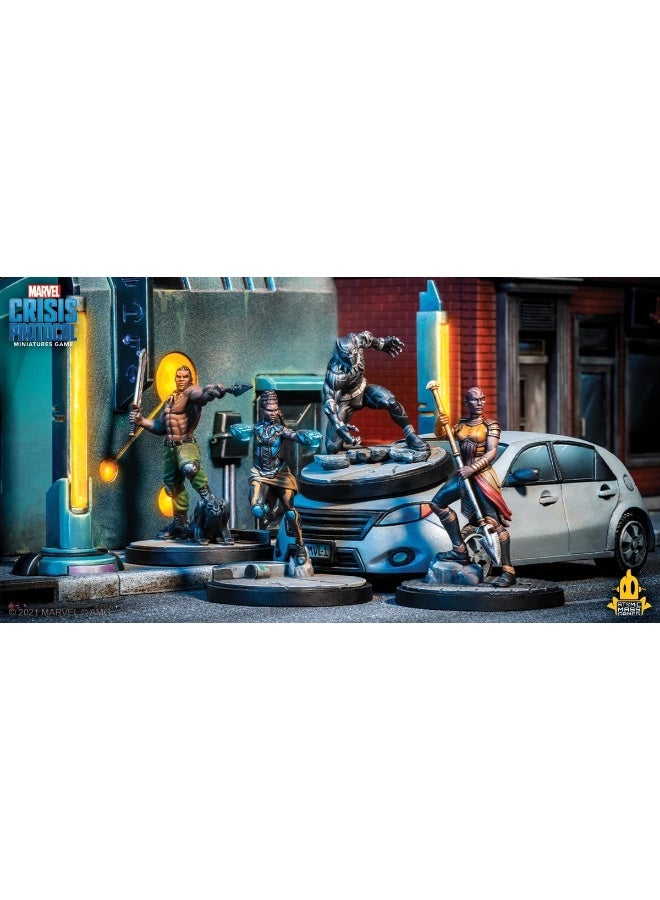 Atomic Mass Games Marvel: Crisis Protocol - Wakanda Affiliation Pack - Image 3