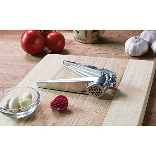 Fante's Fantes No-Peel, Self Cleaning Garlic Press, 6.25 x 1-Inches, the Italian Market Original since 1906 - Image 3