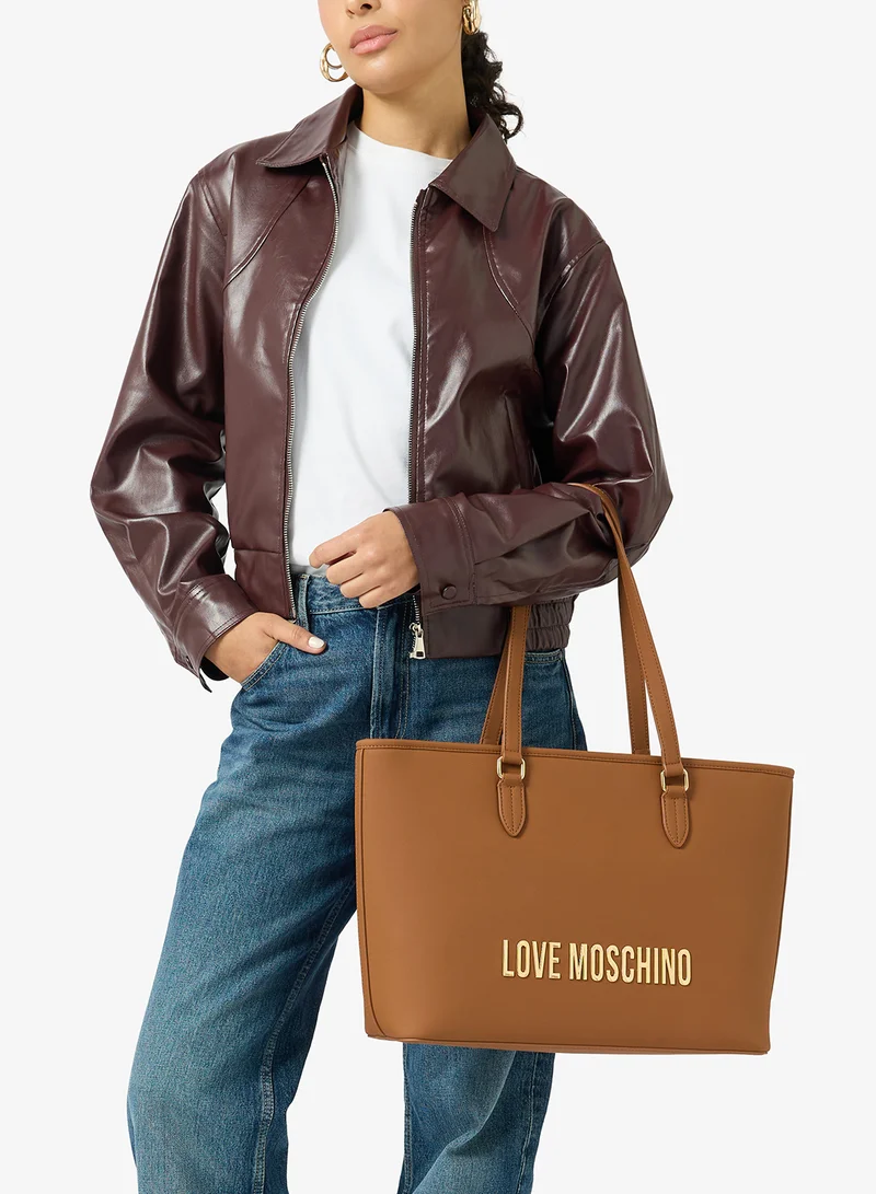 Love Moschino  Bold Love GRS PU Shopper Tote for Women | Best Price UAE