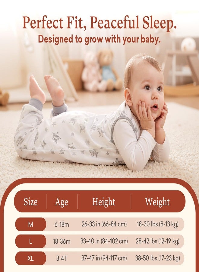 كيس نوم للأطفال الصغار من ليتوجوس، بسماكة 1.0 توغ، مزود بأرجل، وبطانية قابلة للارتداء للأطفال من عمر 6 إلى 36 شهرًا (3-4 سنوات)، ومناسب للأطفال الذين بدأوا المشي مبكرًا. - Image 5