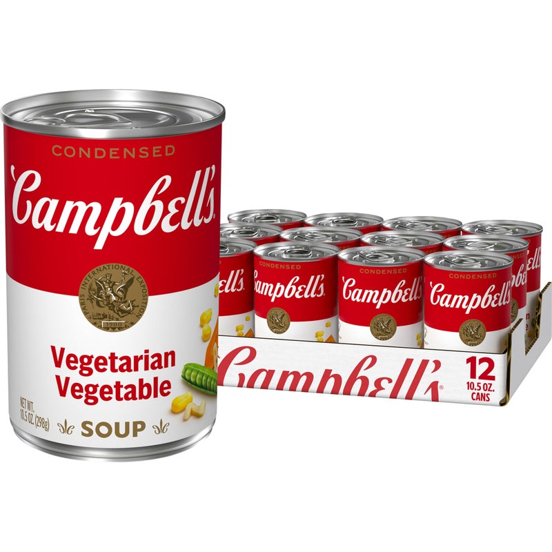Campbell'S Campbells Condensed Vegetarian Vegetable Soup 105 oz Can 12 Pack - Image 3