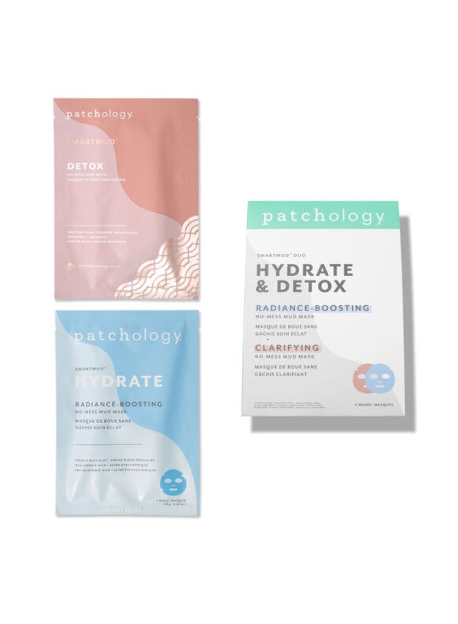 Patchology Smart Mud Duo Hydrate + Detox - Image 1