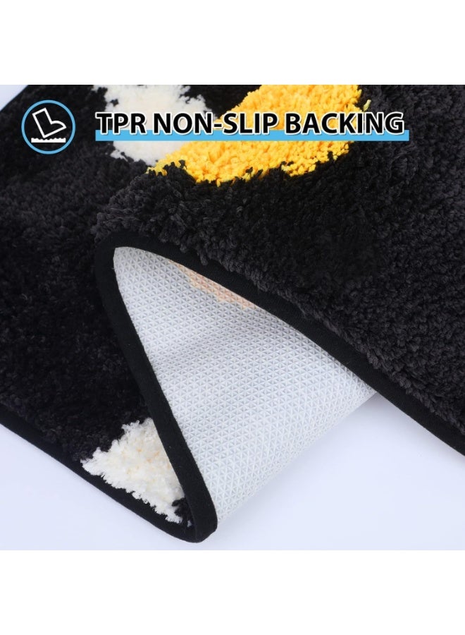 Bath Mat, Extra Soft, High Absorbent, Non-Slip Plush Shaggy Bath Carpet, Machine Washable, Great for Bathroom Floor, Tub and Shower - Image 3