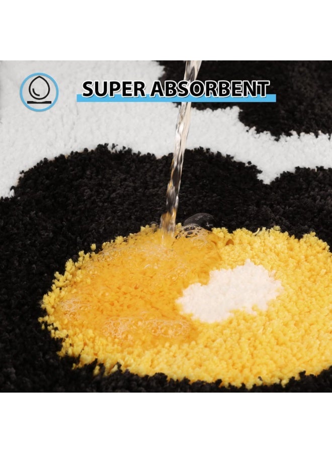 Bath Mat, Extra Soft, High Absorbent, Non-Slip Plush Shaggy Bath Carpet, Machine Washable, Great for Bathroom Floor, Tub and Shower - Image 4