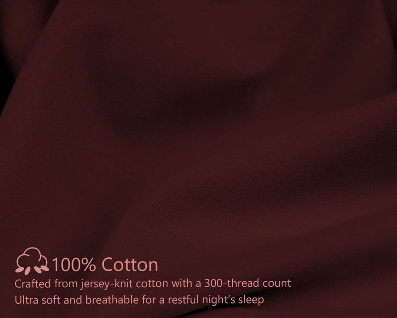 Texlux Premium Microfiber Ultra Soft U Shaped Pregnancy Pillow/Maternity Pillow/Body Pillow/Lumber Zippered Cover-Maroon - Image 4
