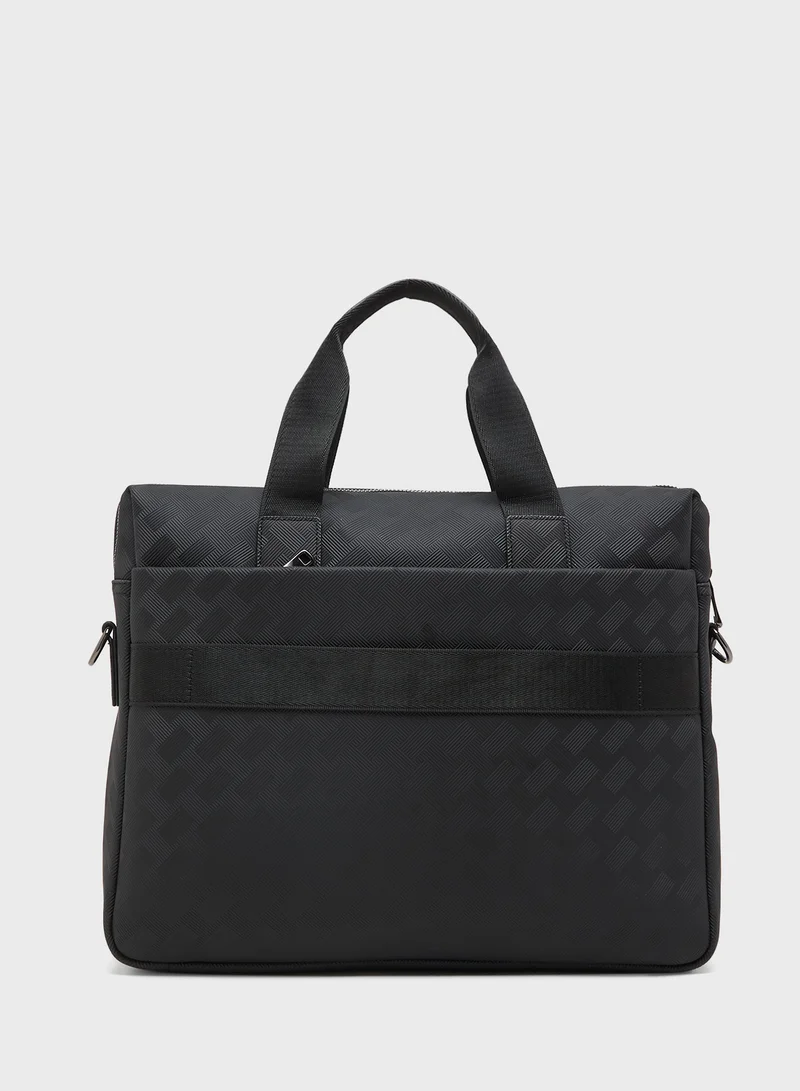 روبرت وود Embossed 14 Inch Office Laptop Bag