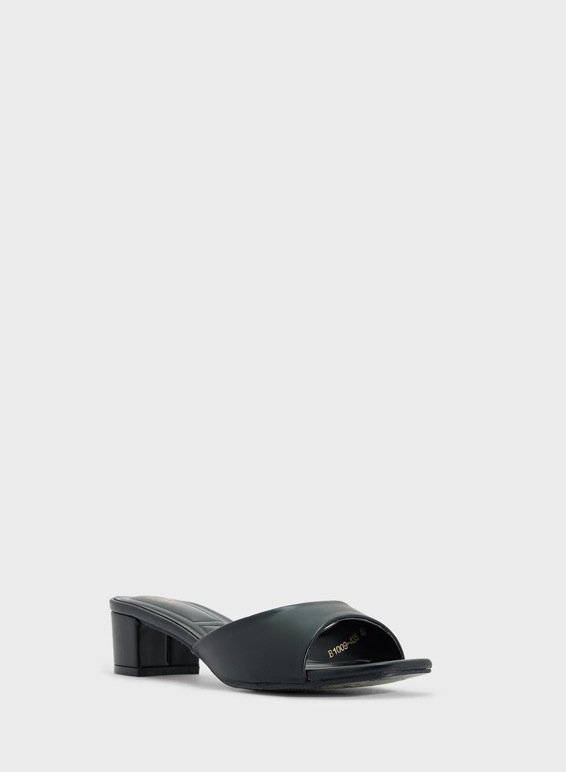 ELLA Block Heel Mule Sandal  - Image 2