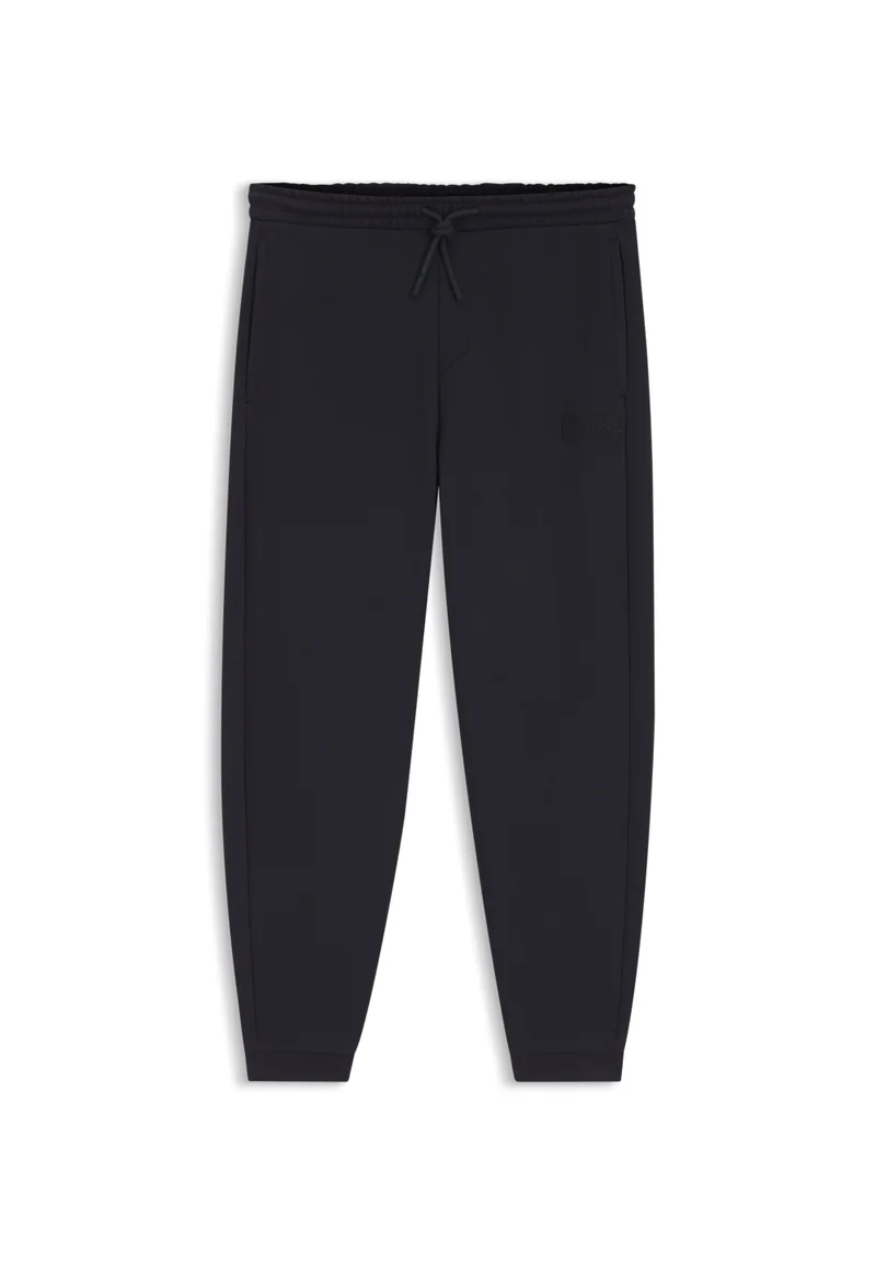 BOSS Relaxed-fit trousers in innovative French Terry