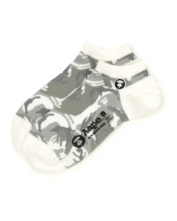 AAPE Moonface camo socks