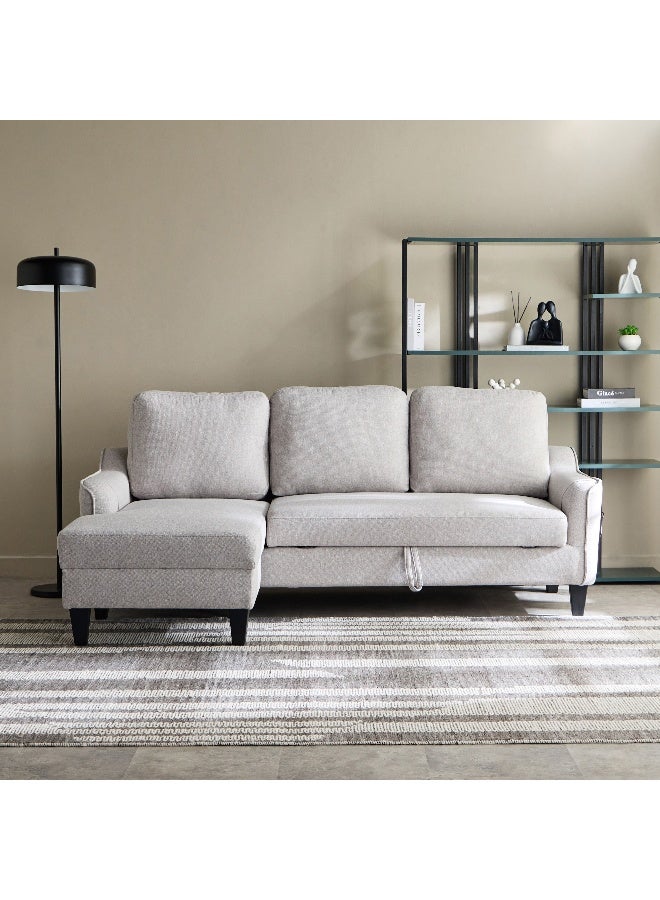 Home Box Sydney NXT Left Corner Sofa Bed with Side Pocket and USB - Image 3