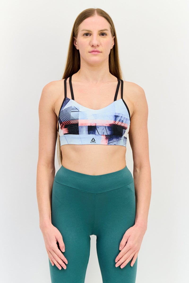 Reebok حمالة صدر تدريب بلا أكمام للنساء، متعددة الألوان - Image 1