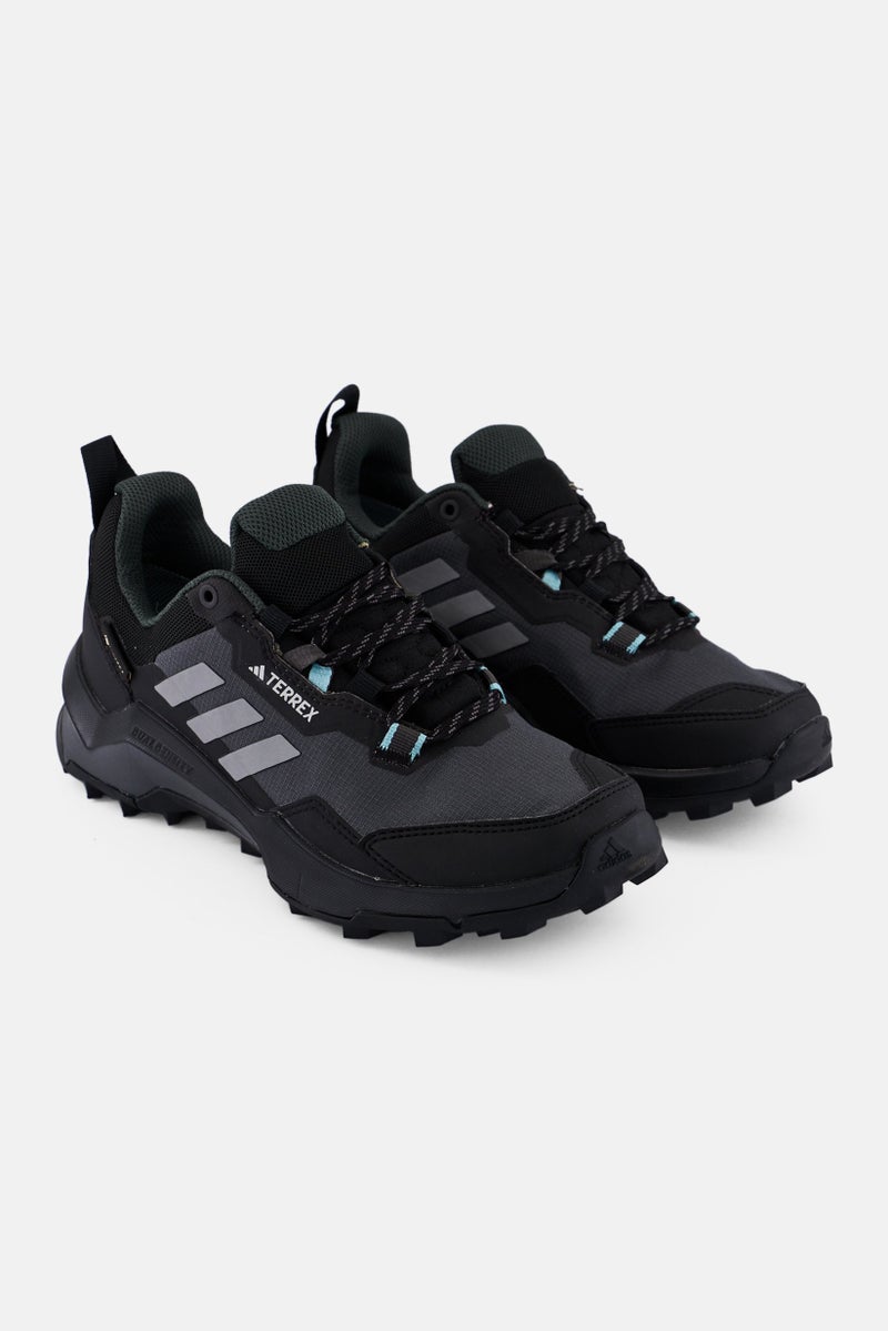 Adidas Women Lace Up Outdoor Shoes, Black - Image 4