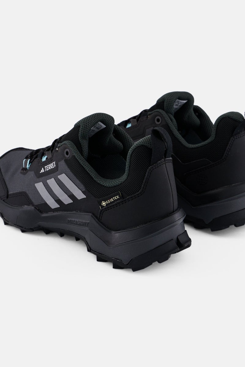 Adidas Women Lace Up Outdoor Shoes, Black - Image 3