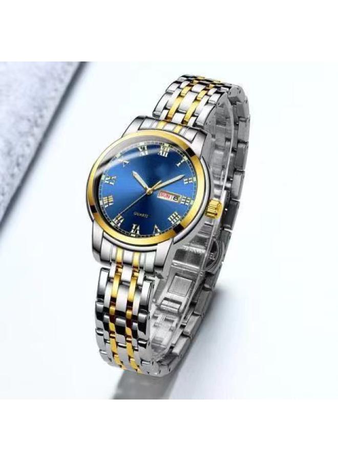 Hong Kong Style Round Small Incense Chain Watch Women A Generation Of Hair Forest Waterproof Thin Belt Compact Temperament Literary Retro 