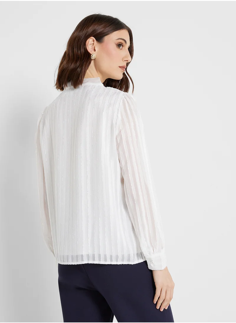 ELLA Tie Detail Shirt