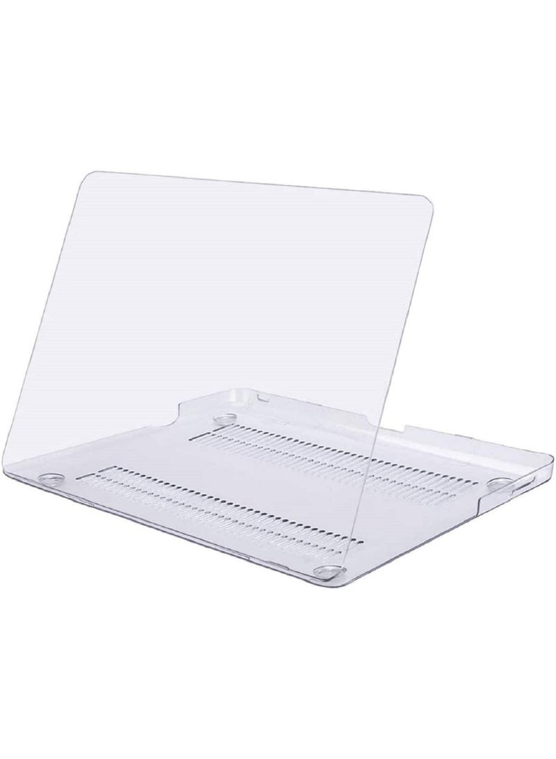 Protective Plastic Hard Shell Case Cover Compatible with Old Version MacBook Pro 13" Model: A1278 with CD-ROM, Release Early 2012/2011/2010/2009/2008, Crystal Clear - Image 1