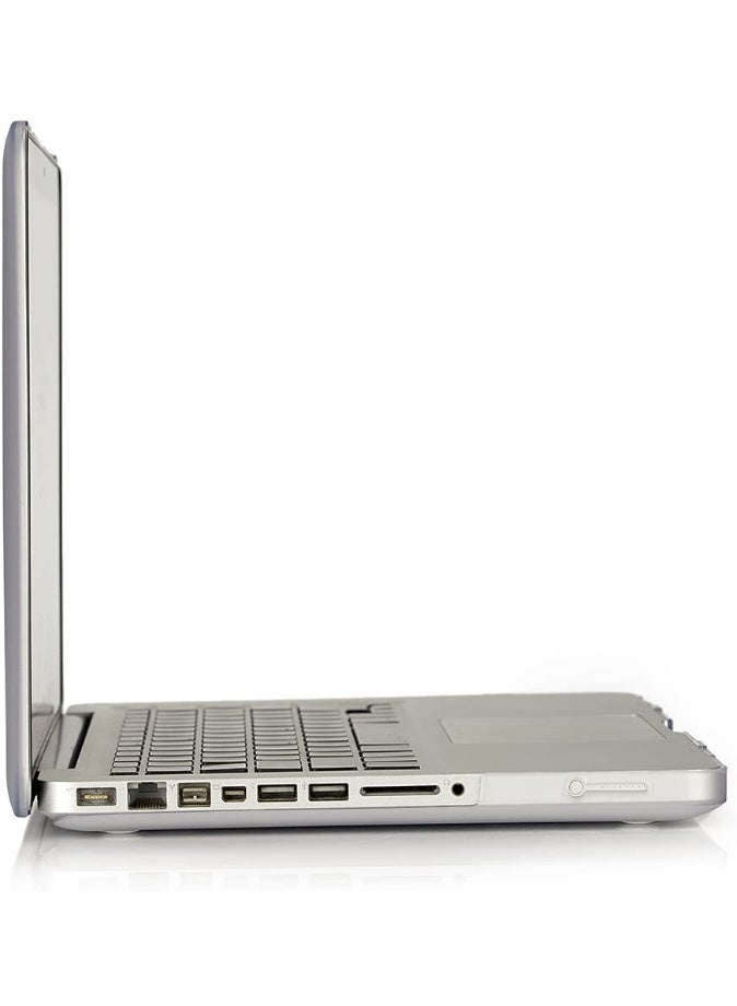 Protective Plastic Hard Shell Case Cover Compatible with Old Version MacBook Pro 13" Model: A1278 with CD-ROM, Release Early 2012/2011/2010/2009/2008, Crystal Clear - Image 3