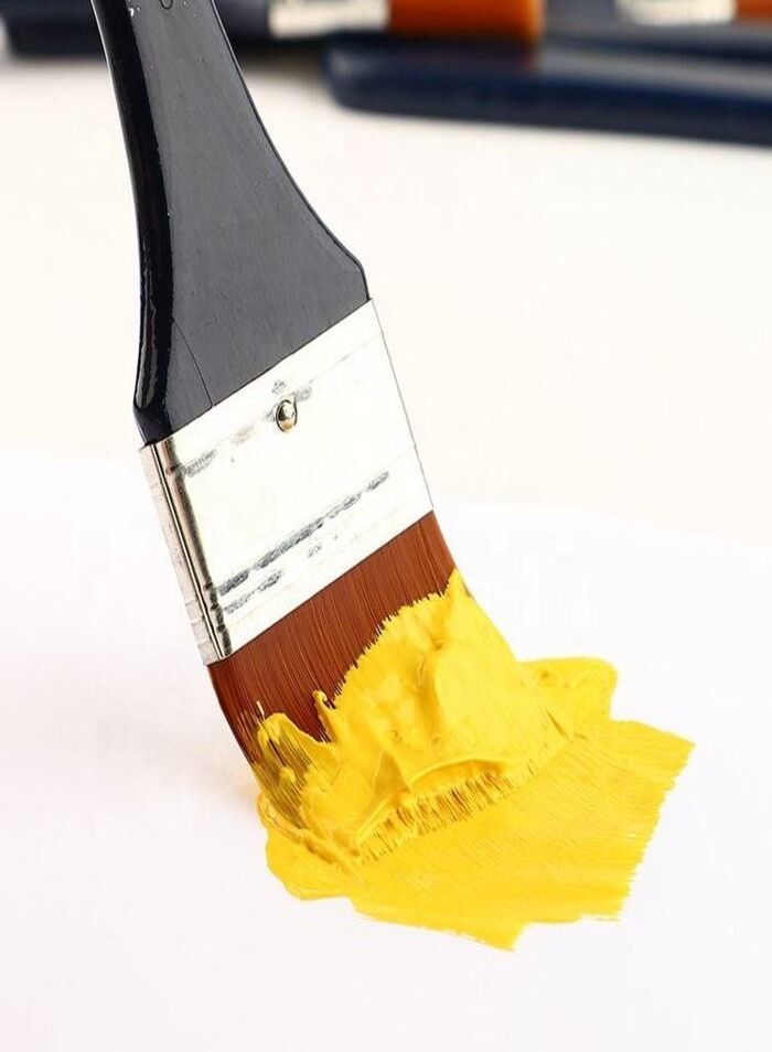 Smart Professional 6 Different Size Nylon Hair Painting Brush for Artist Oil Watercolor Powder Acrylic Paint Brushes School Art Supplies - Image 3