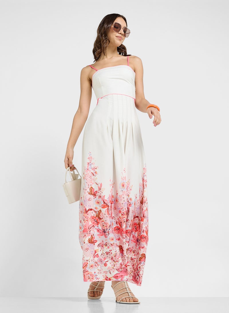 ELLA Floral Print Dress - Image 1