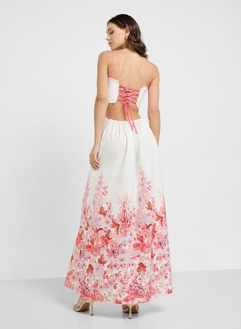 ELLA Floral Print Dress - Image 2