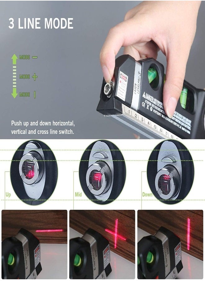 Level Pro 3 Scale Laser With Measuring Bar - LV -03