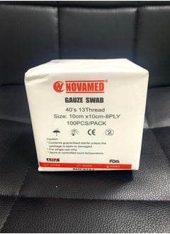 NOVAMED NOVAMED GAUZE SWAB 10CM*10CM,100'S 
