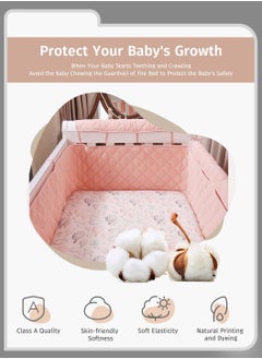 Baby Crib, Rail Guard, Protective Thicken Soft Guard Crib, Rail Sleeve, Cot Wrap Padded Bed Fence Cover, Rail Guard Protector, Pink, 190*30cm - pzsku/Z2E36C468008F0DBE7962Z/45/_/1714037893/341d32bb-a32e-4717-b371-223dd4376a97